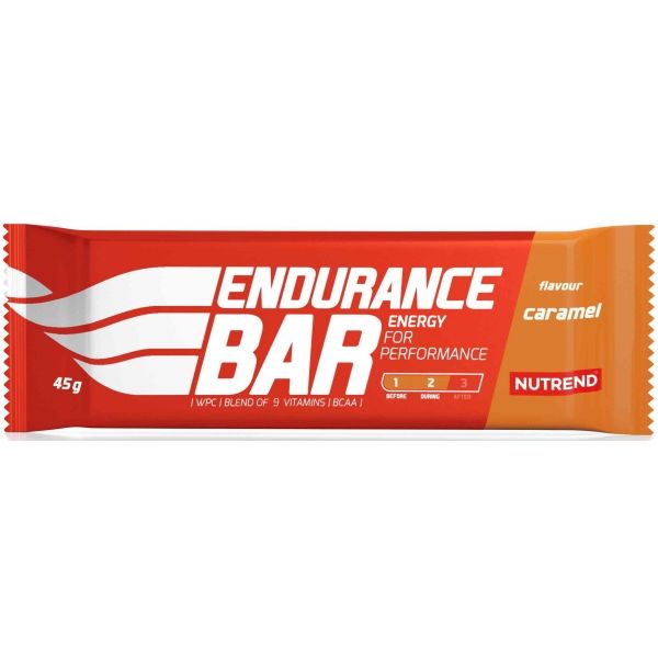 Nutrend ENDURANCE BAR KARAMEL 45g Energetická tyčinka