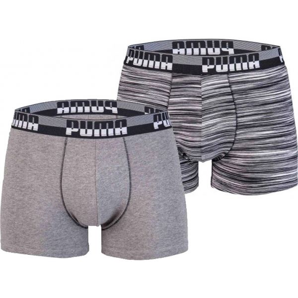 Puma SPACE DYE BOXER 2P Pánské boxerky