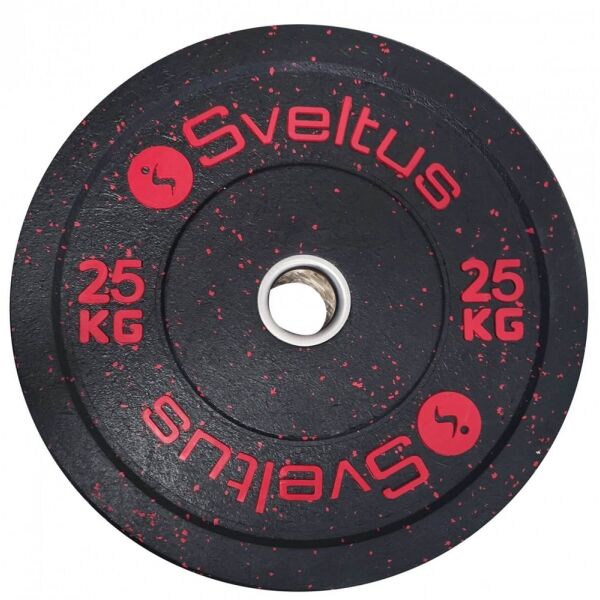 SVELTUS OLYMPIC DISC BUMPER 25 kg x 50 mm Nakládací kotouč