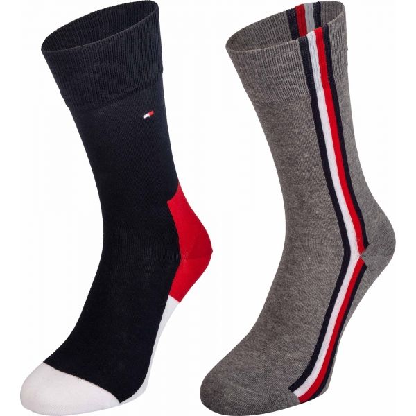 Tommy Hilfiger MEN ICONIC HIDDEN SOCK 2P Pánské ponožky