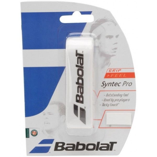 Babolat SYNTEC PRO GRIP WHITE Tenisový grip