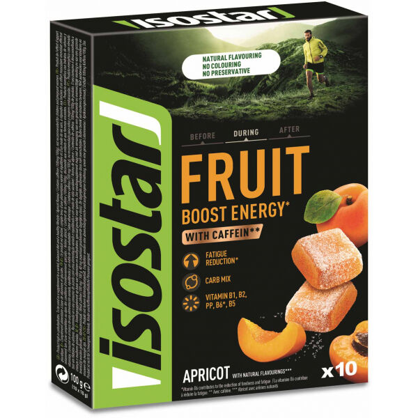 Isostar 10x10 G HIGH ENERGY FRUIT BOOST Energy želé