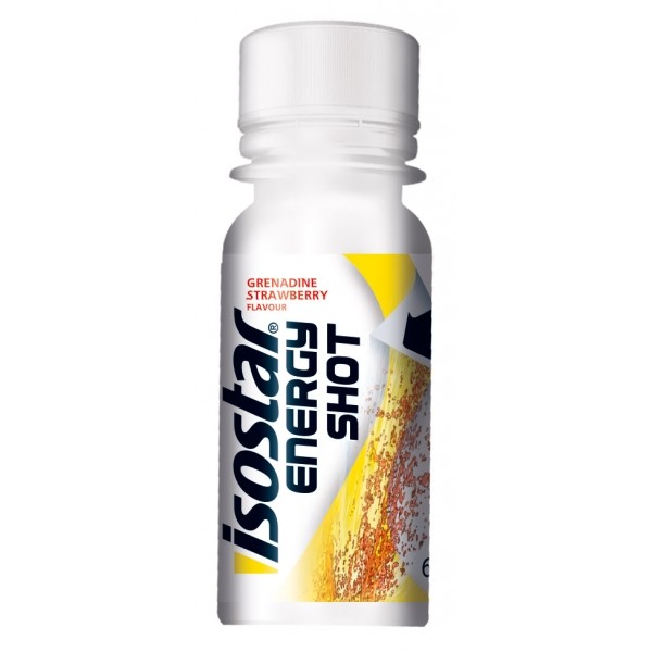 Isostar ENERGY SHOT JAHODA + GRANÁTOVÉ JABLKO 60ML Energy shot