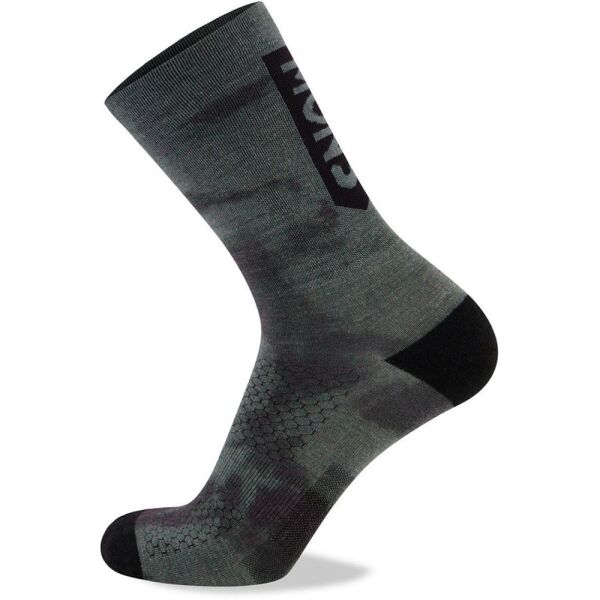 MONS ROYALE ATLAS CREW Unisex cyklistické merino ponožky