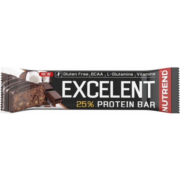 Nutrend EXCELENT PROTEIN ČOKOLÁDA+KOKOS 85g Proteinová tyčinka