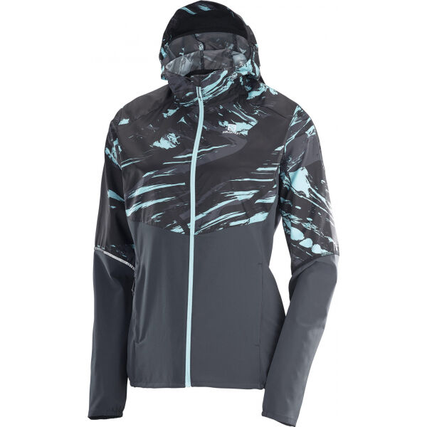 Salomon AGILE FZ HOODIE W Dámská bunda