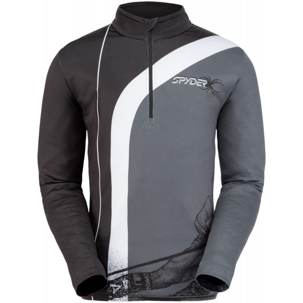 Spyder RIVAL ZIP T-NECK Pánská mikina