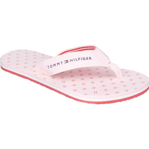 Tommy Hilfiger FLAGS FLAT BEACH SANDAL Dámské žabky