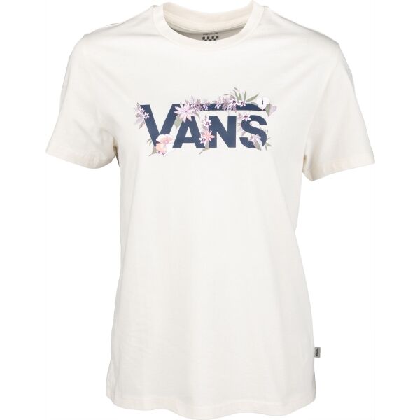 Vans WM DROP V FLORAL BF ANTIQUE Dámské tričko