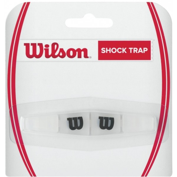 Wilson SHOCK TRAP CLEAR WITH BLACK W Tenisový vibrastop