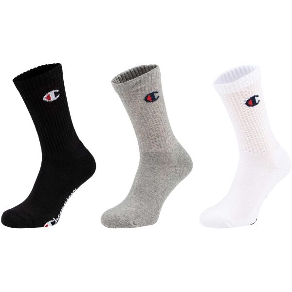 Champion 3PK CREW SOCKS Unisexové ponožky