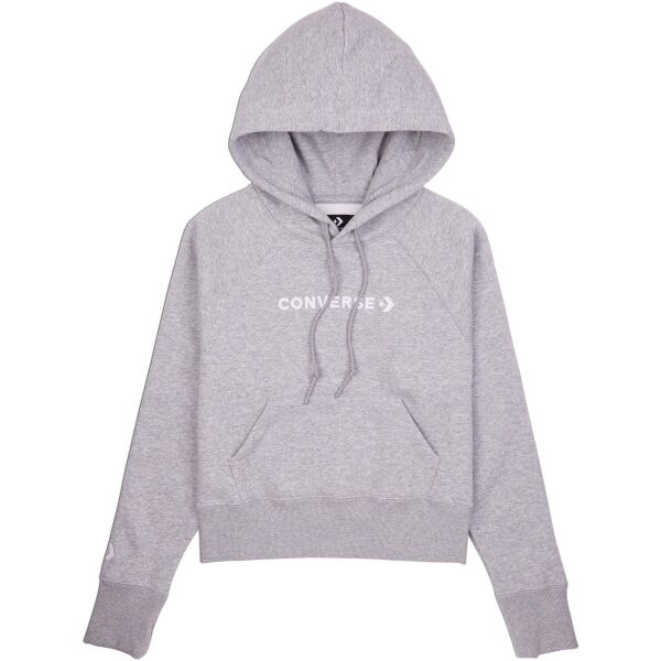 Converse STRIP WORDMARK FLEECE HOODIE Dámská mikina