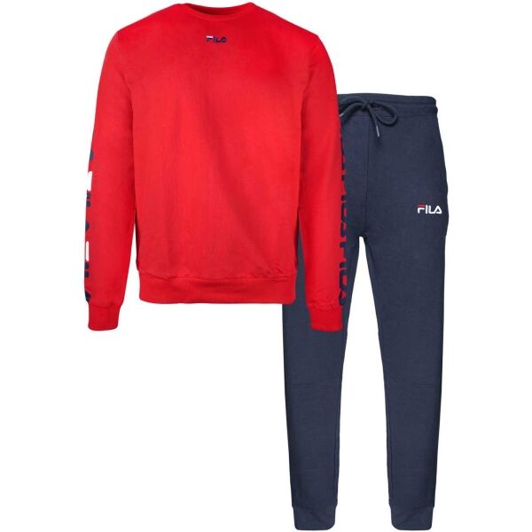 Fila BRUSHED COTTON FLEECE CREW Pánské pyžamo