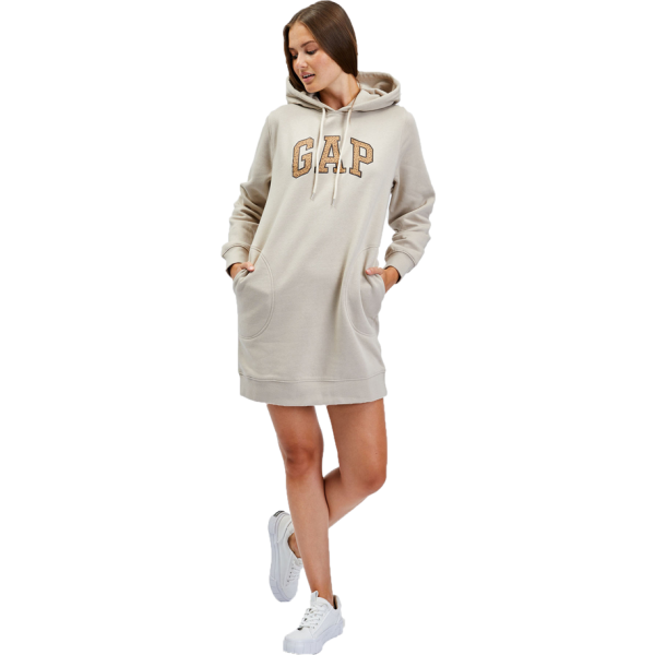 GAP HOODIE DRESS Dámské mikinové šaty