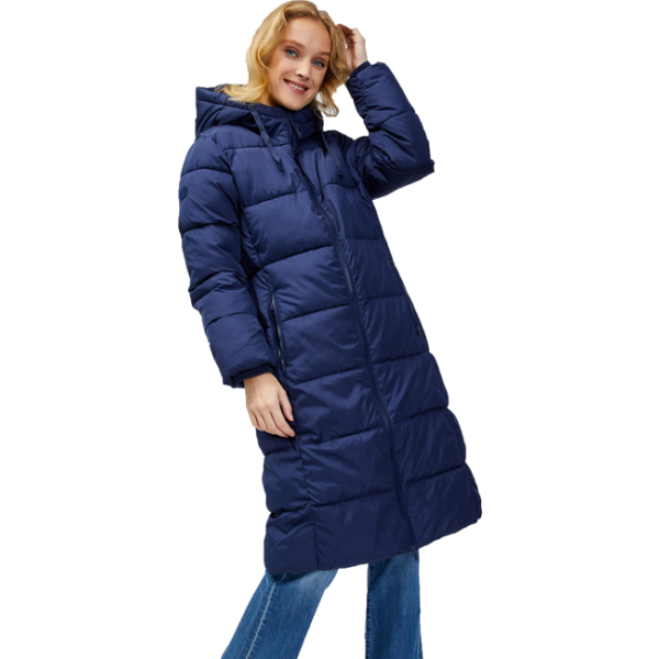 GAP V-MAXI LONG PUFFER LOGO Dámská zimní bunda