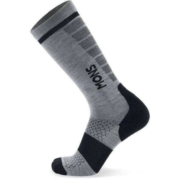 MONS ROYALE PRO LITE MERINO SNOW SOCK Unisex lyžařské merino ponožky