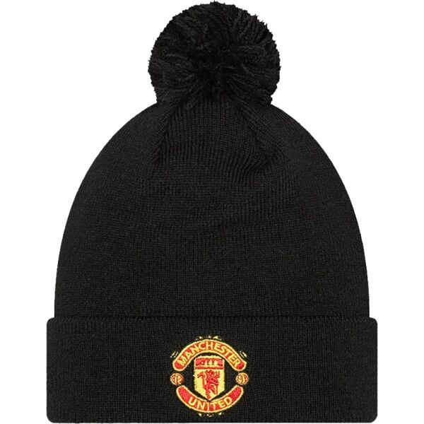 New Era WORDMARK BOBBLE BEANIE MANCHESTER UNITED Dětská zimní čepice