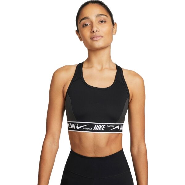 Nike W NK DF SWSH LOGO BRA Dámská sportovní podprsenka