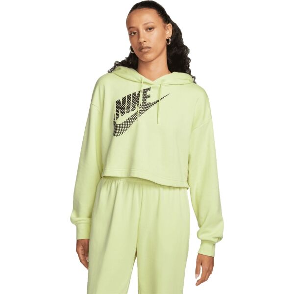 Nike NSW FLC PO HOODIE CROP DNC Dámská mikina