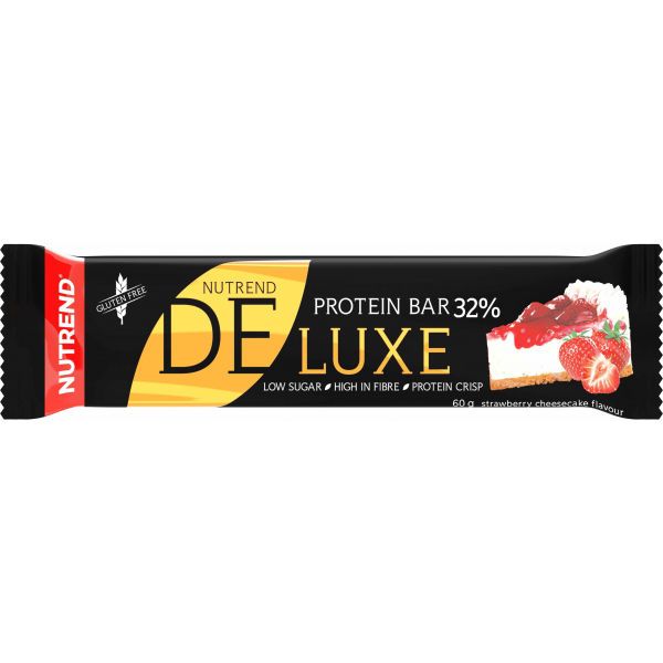 Nutrend DELUXE JAHODOVÝ CHEESECAKE 60g Proteinová tyčinka