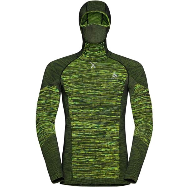 Odlo BL TOP WITH FACEMASK L/S BLACKCOMB ECO Pánské funkční tričko s integrovanou kuklou