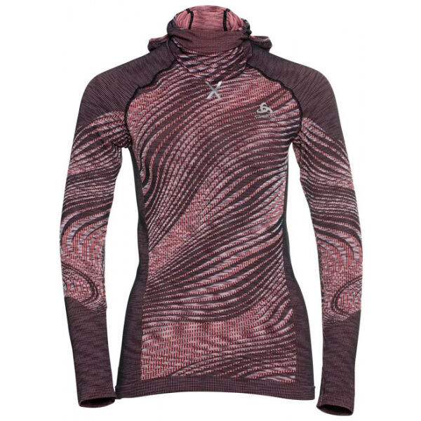 Odlo BL TOP WITH FACEMASK L/S BLACKCOMB ECO Funkční dámské tričko s integrovanou kuklou