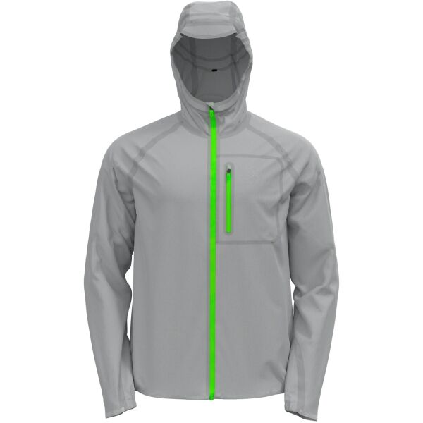 Odlo ZEROWEIGHT DUAL DRY WATERPROOF JACKET Pánská běžecká bunda