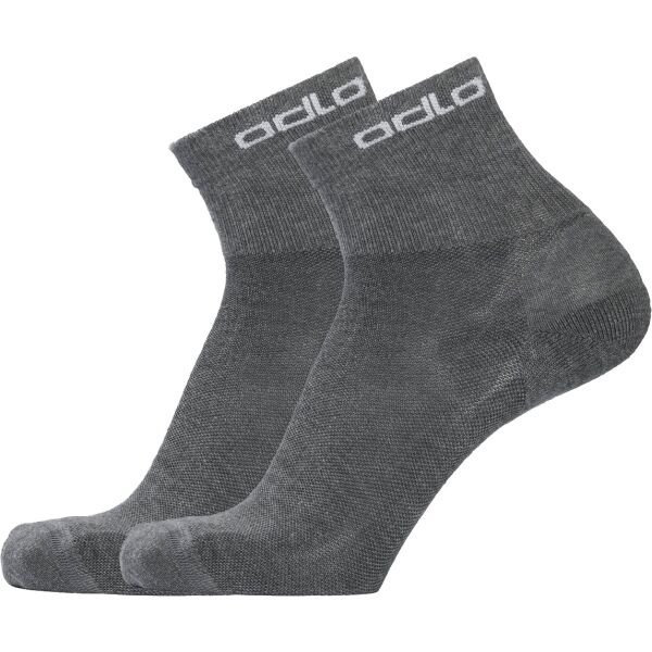 Odlo SOCKS ACTIVE QUARTER 2 PACK Unisex ponožky
