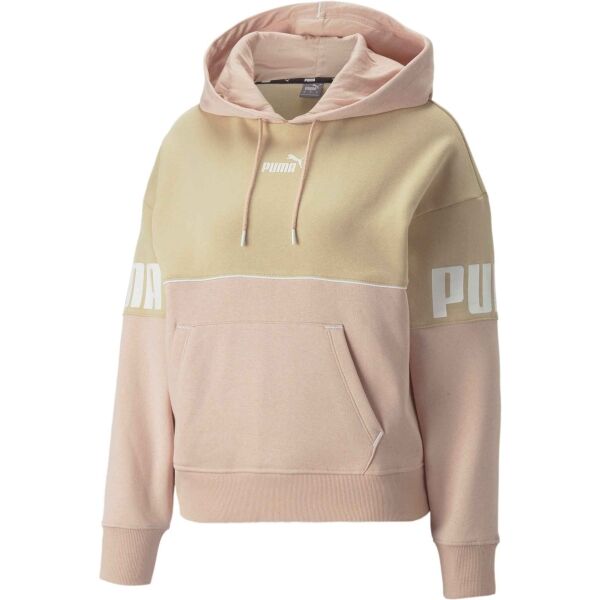 Puma POWER COLORBLOCK HOODIE Dámská mikina