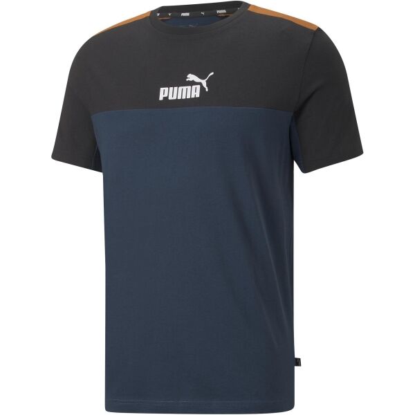 Puma ESS + BLOCK TEE Pánské triko