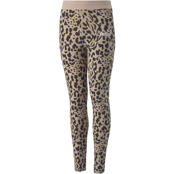 Puma ALPHA AOP LEGGINGS G Dívčí legíny