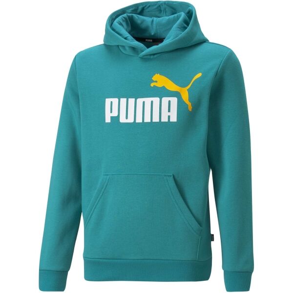 Puma ESS + 2 COL BIG LOGO HOODIE FL B Chlapecká mikina