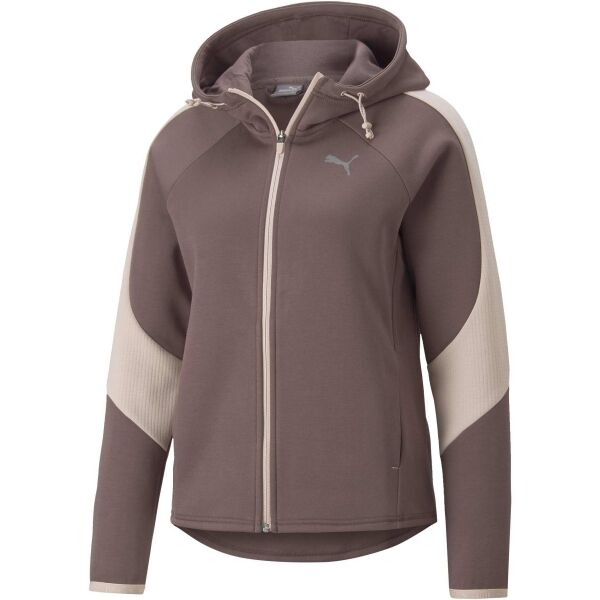 Puma EVOSTRIPE FULL ZIP HOODIE Dámská mikina
