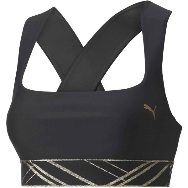 Puma MID IMPACT DECO GLAM BRA Dámská podprsenka