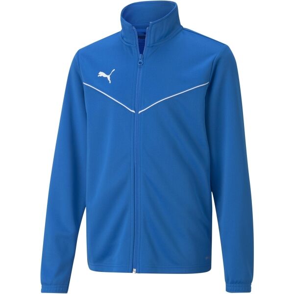 Puma TEAMRISE TRAINING POLY JACKET JR Chlapecká mikina