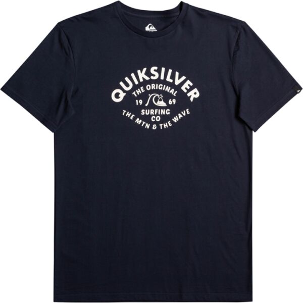 Quiksilver SCRIPT TALK FRONT SS Pánské triko