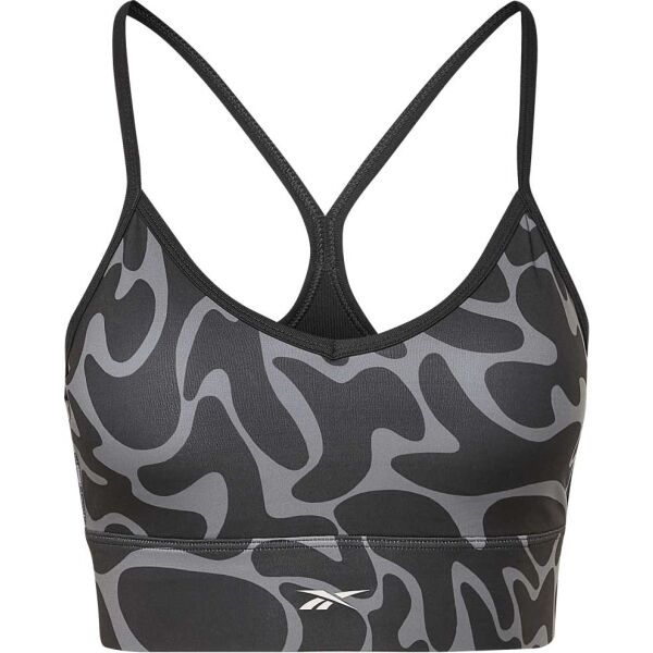 Reebok WOR AOP TRI BACK BRA Sportovní podprsenka