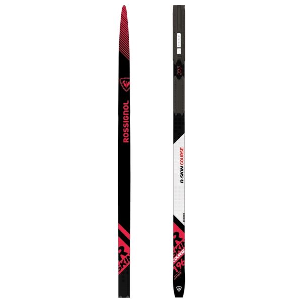 Rossignol DELTA X RACE R-SKIN STIFF + RACE CLASSIC SET Běžecké lyže s mohérovým pásem