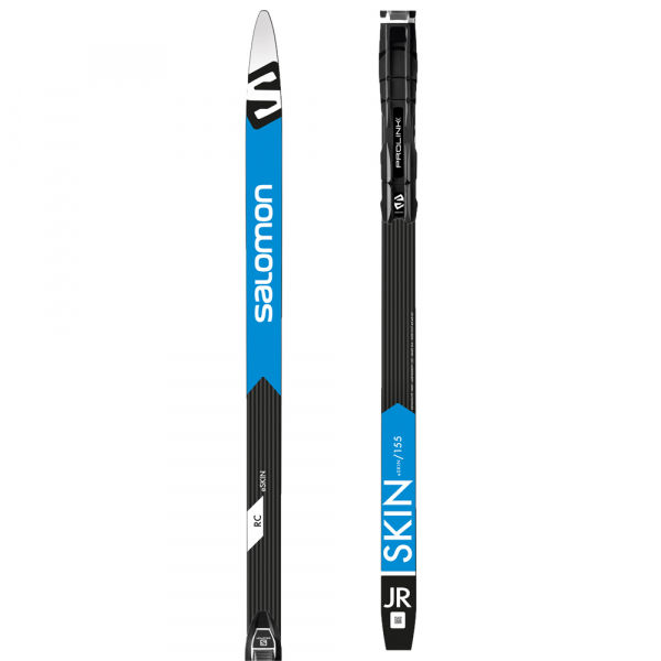 Salomon XC SKI SET RC ESKIN JR+PLK ACC JR Juniorské běžecké lyže s vázáním