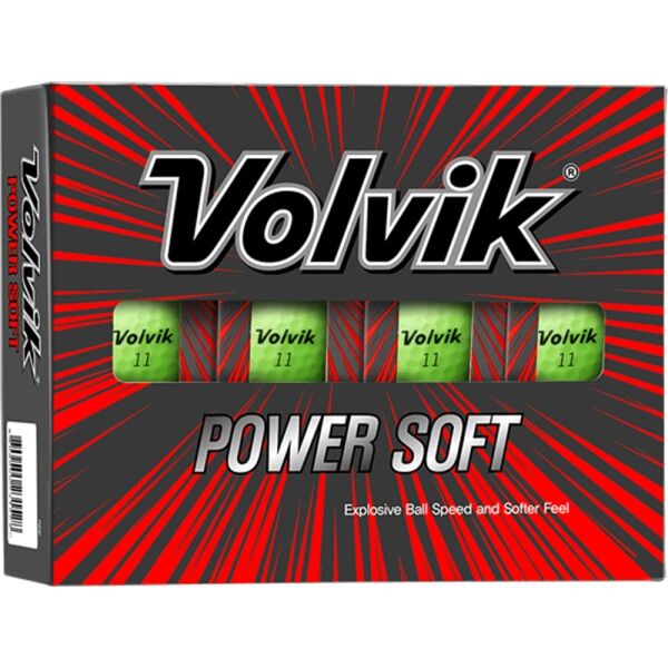 VOLVIK VV POWER SOFT 12 ks Sada golfových míčků