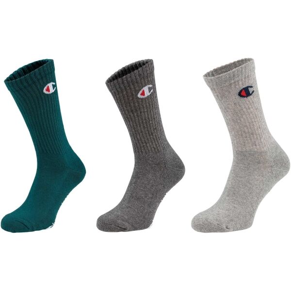 Champion 3PK CREW SOCKS Unisexové ponožky