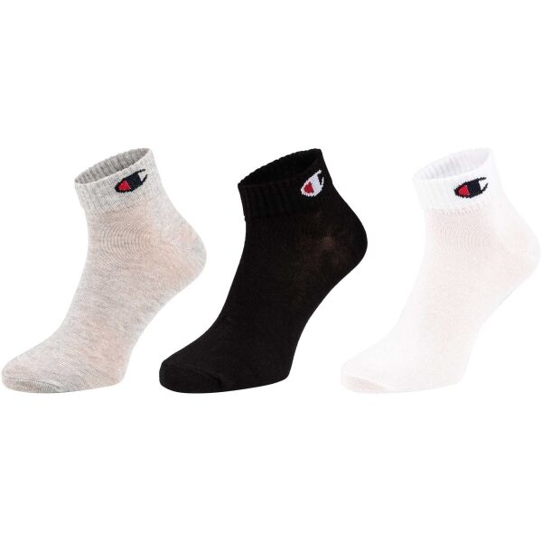 Champion 3PK QUARTER SOCKS  Unisexové ponožky