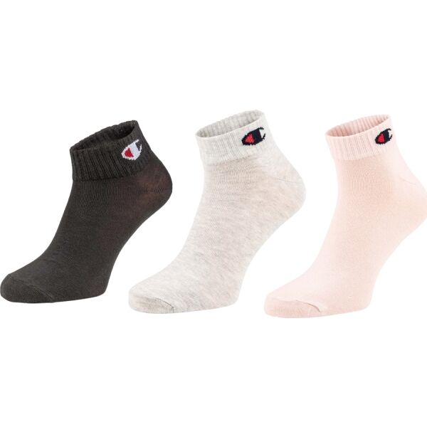 Champion 3PK QUARTER SOCKS  Unisexové ponožky