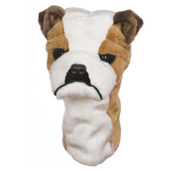 DAPHNE'S HEADCOVERS BULLDOG Plyšový Headcover pro ochranu driveru