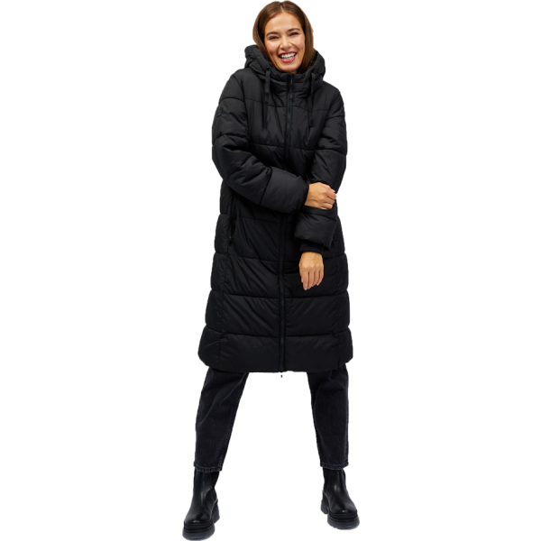 GAP V-MAXI LONG PUFFER LOGO Dámská zimní bunda