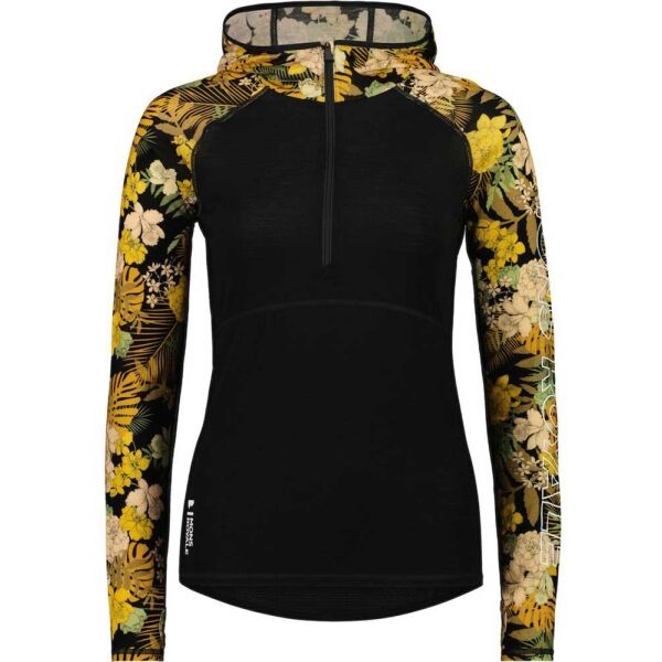 MONS ROYALE BELLA TECH HOOD Dámské technické triko z merino vlny
