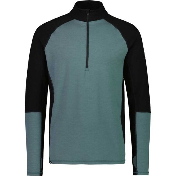 MONS ROYALE OLYMPUS HALF ZIP Pánské technické merino triko