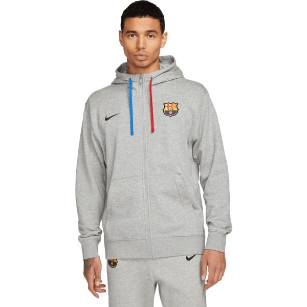 Nike FCB M NSW CLUB HOODIE FZ FT CL Pánská mikina