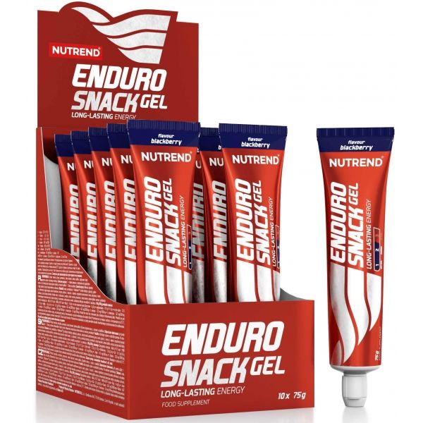 Nutrend ENDUROSNACK 75G OSTRUŽINA TUBA Energetický gel tuba