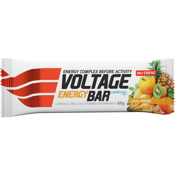 Nutrend VOLTAGE ENERGY EXOTIC 65g Energetická tyčinka